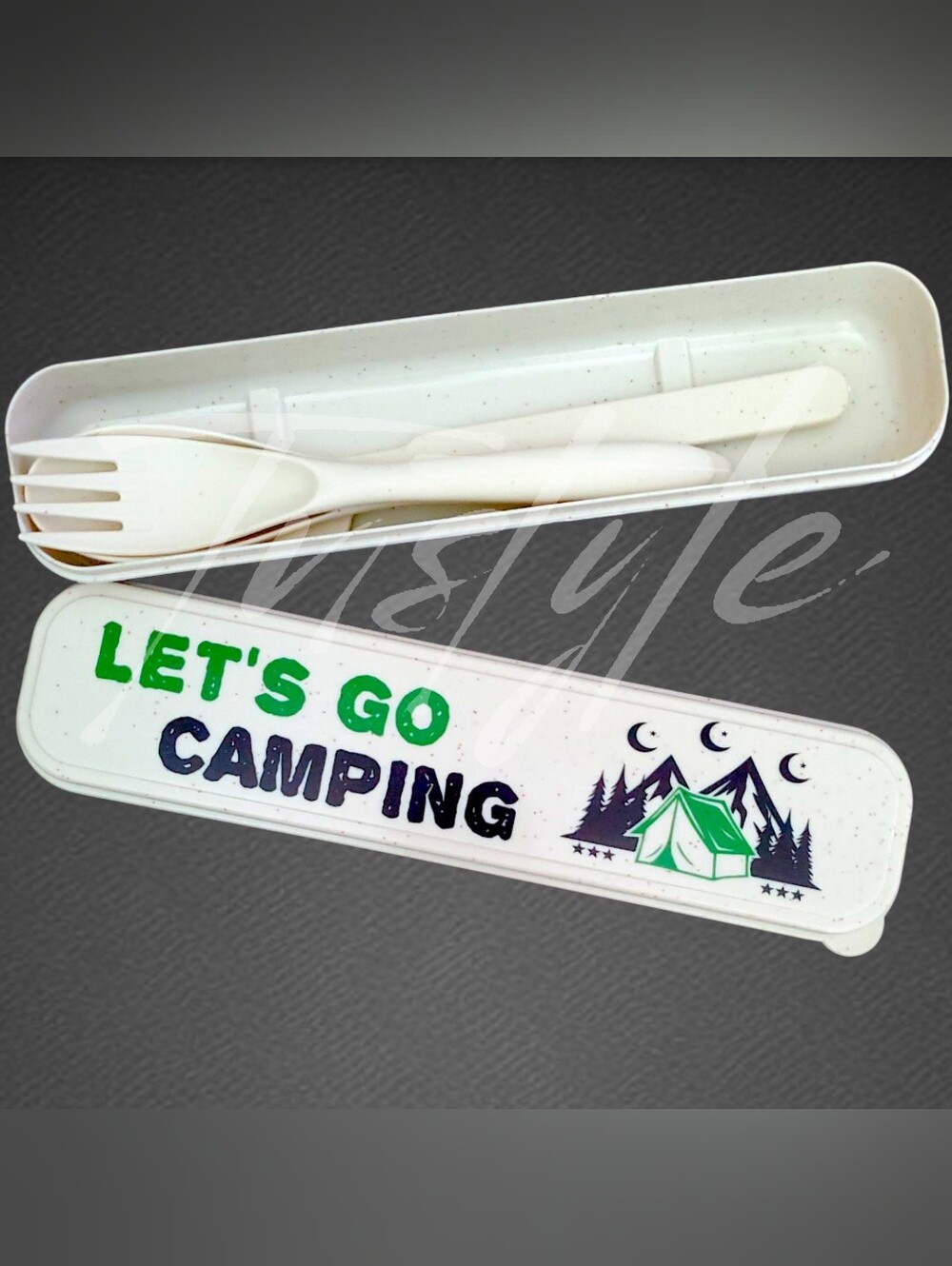 Let's Go Camping Reusable Utensils